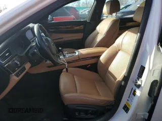 2015 BMW 7 Series 740Li xDrive with VIN WBAYF4C58FGS99427, listed as a Copart auction lot 84991474 with 83,008 mi miles and Salvage Title. Bid and sale history available at carsss.com. Image 7.
