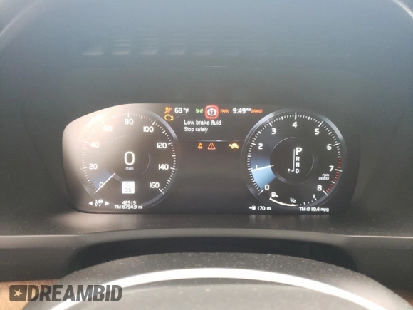 2022 Volvo XC90 Momentum with VIN YV4A22PK5N1852120, listed as a Copart auction lot 71234424 with 42,519 mi miles and Salvage title. Bid and sale history available at DreamBid. Image 9.