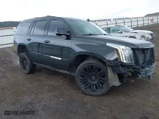 2017 Cadillac Escalade Platinum with VIN 1GYS4DKJ2HR313241, listed as a IAAI auction lot 41899875 with 108,875 mi miles. Bid and sale history available at carsss.com. Image 1.