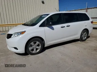 2017 Toyota Sienna L with VIN 5TDZZ3DCXHS890616, listed as a Copart auction lot 47274855 with 43,438 mi miles and Salvage Title. Bid and sale history available at DreamBid. Image 1.