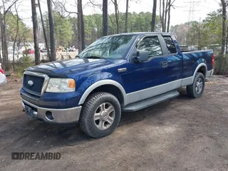 2008 Ford F-150 XLT with VIN 1FTPX14518FA89396, listed as a IAAI auction lot 41882317 with 144,380 mi miles. Bid and sale history available at carsss.com. Image 2.