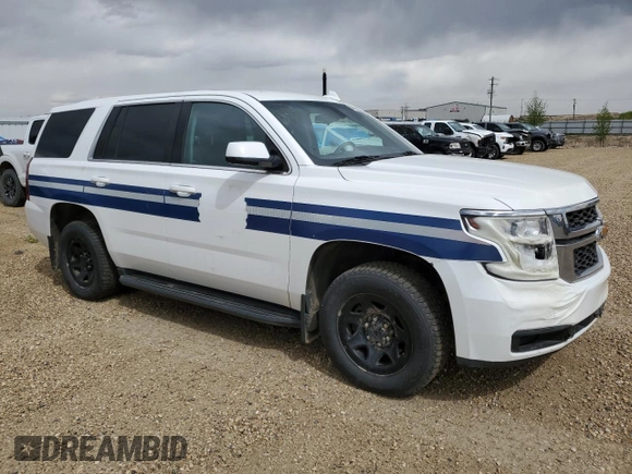 2018 Chevrolet Tahoe Commercial with VIN 1GNSKDEC7JR326640, listed as a Copart auction lot 54534425 with 201,765 mi miles and Non repairable. Bid and sale history available at DreamBid. Image 4.