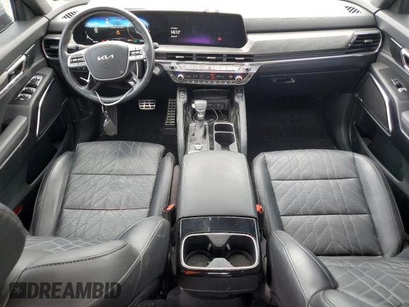 2023 Kia Telluride SX Prestige X-Pro z VIN 5XYP5DGC6PG386905, wystawiony jako Copart lot #55632725 z przebiegiem 35 982 mil mil oraz Nie do naprawy • Non repairable. Historia ofert i sprzedaży dostępna na DreamBid. Obrazek 8.