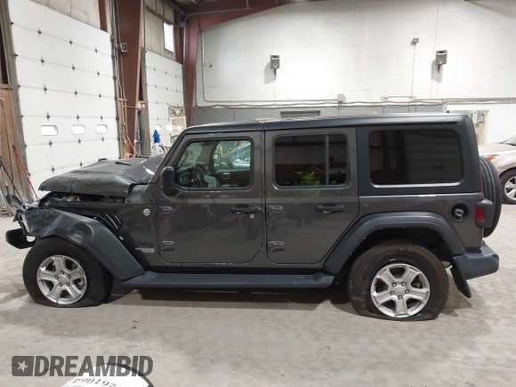 2021 Jeep Wrangler Unlimited Sport S с VIN 1C4HJXDN2MW701625, выставлен на аукционе IAAI как лот 42278169 с пробегом 11 229 миль миль и . История ставок и продаж доступна на DreamBid. Изображение 13.