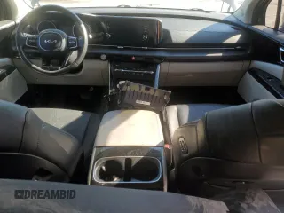 2022 Kia Carnival EX with VIN KNDNC5H35N6072809, listed as a Copart auction lot 47609974 with 0 mi miles and Salvage Title. Bid and sale history available at carsss.com. Image 8.
