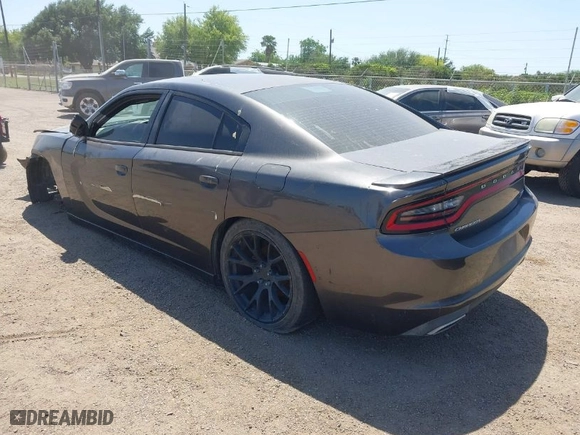 2016 Dodge Charger SE with VIN 2C3CDXBG1GH174724, listed as a IAAI auction lot 42019643 with 81,300 mi miles. Bid and sale history available at carsss.com. Image 3.