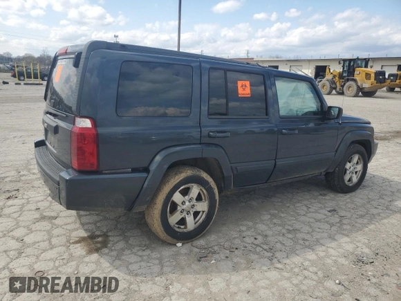 2007 Jeep Commander Sport z VIN 1J8HG48K47C691109, wystawiony jako Copart lot #52138775 z przebiegiem 231 327 mil mil oraz Szkoda całkowita • Salvage title. Historia ofert i sprzedaży dostępna na DreamBid. Obrazek 3.