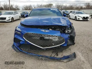 2024 Genesis G70 Sport Advanced with VIN KMTG54SE6RU139864, listed as a Copart auction lot 44240815 with 5,758 mi miles and Clean Title. Bid and sale history available at DreamBid. Image 5.