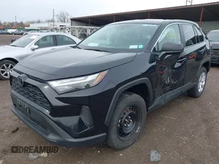 2024 Toyota RAV4 LE with VIN 2T3F1RFV0RW459195, listed as a IAAI auction lot 41943476 with 16,654 mi miles. Bid and sale history available at carsss.com. Image 2.