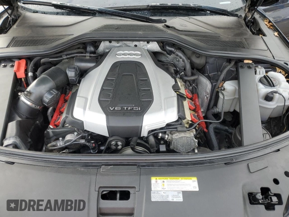 2017 Audi A8 L with VIN WAU44AFD5HN007060, listed as a Copart auction lot 84931284 with 110,855 mi miles and Salvage Title. Bid and sale history available at carsss.com. Image 11.