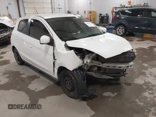 2015 Mitsubishi Mirage ES with VIN ML32A4HJ3FH060099, listed as a IAAI auction lot 41800725 with 147,785 mi miles and . Bid and sale history available at DreamBid. Image 1.