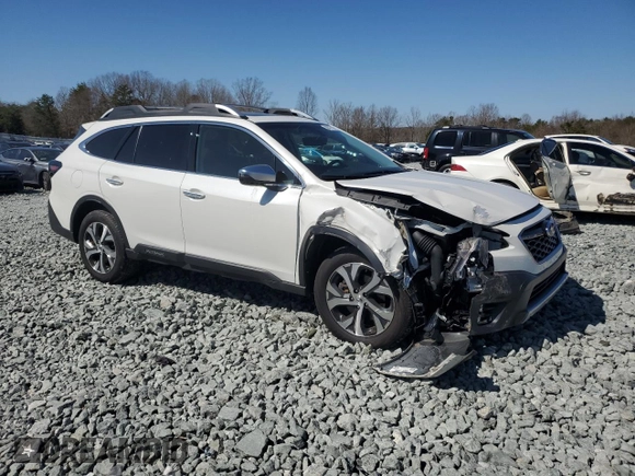 2022 Subaru Outback Touring XT with VIN 4S4BTGPD4N3187889, listed as a Copart auction lot 48377005 with 19,109 mi miles and Salvage title. Bid and sale history available at DreamBid. Image 4.