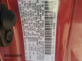 2008 Toyota Tacoma z VIN 5TENX22N08Z545472, wystawiony jako Copart lot #74914614 z przebiegiem 186 271 mil mil oraz Szkoda całkowita • Salvage title. Historia ofert i sprzedaży dostępna na DreamBid. Obrazek 12.