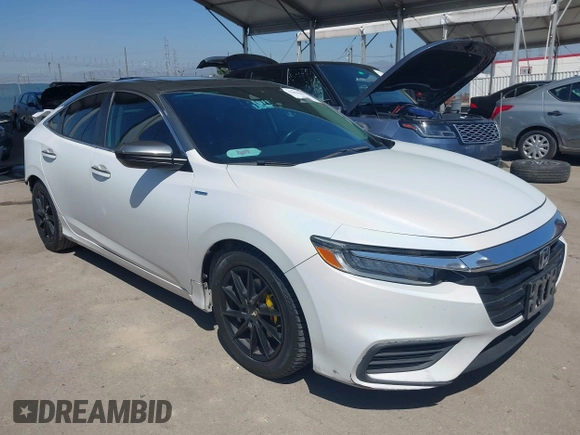 2019 Honda Insight LX z VIN 19XZE4F12KE021054, wystawiony jako IAAI lot #42010491 z przebiegiem 414 093 mil mil oraz . Historia ofert i sprzedaży dostępna na DreamBid. Obrazek 1.