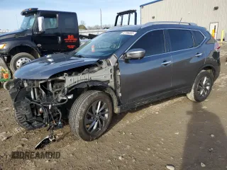 2016 Nissan Rogue S with VIN KNMAT2MV9GP733419, listed as a Copart auction lot 47706555 with 0 mi miles and Clean Title. Bid and sale history available at carsss.com. Image 1.