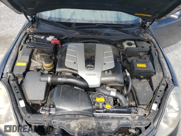 2006 Lexus SC 430 with VIN JTHFN48Y369001045, listed as a Copart auction lot 55725575 with 185,164 mi miles and Salvage title. Bid and sale history available at DreamBid. Image 11.
