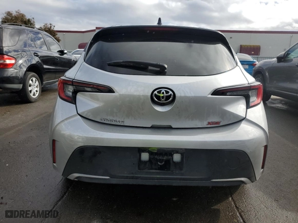 2024 Toyota Corolla Hatchback XSE with VIN JTNC4MBE3R3217745, listed as a Copart auction lot 44080185 with 9,356 mi miles and Salvage Title. Bid and sale history available at carsss.com. Image 6.