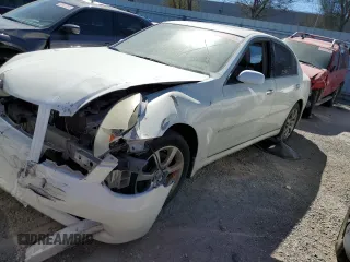 2006 Infiniti G35 with VIN JNKCV51E66M514487, listed as a Copart auction lot 47505885 with Not Provided miles and Salvage Title. Bid and sale history available at carsss.com. Image 1.
