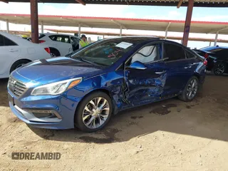 2015 Hyundai Sonata Sport with VIN 5NPE34AB9FH144582, listed as a IAAI auction lot 42136542 with Not Provided miles and . Bid and sale history available at carsss.com. Image 17.