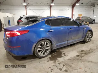 2014 Kia Optima SXL Turbo with VIN 5XXGR4A67EG349273, listed as a Copart auction lot 47258705 with 95,095 mi miles and Salvage Title. Bid and sale history available at DreamBid. Image 3.