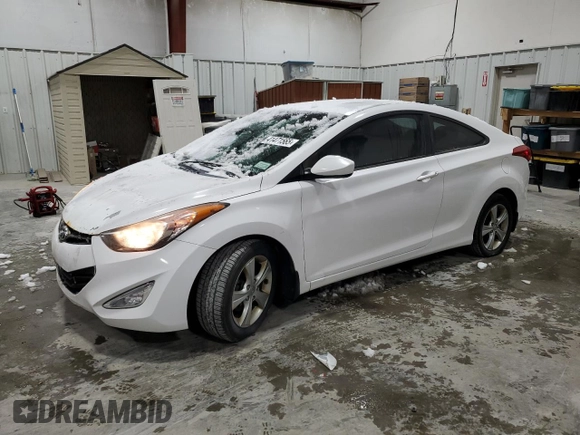 2013 Hyundai Elantra Coupe SE with VIN KMHDH6AE2DU014791, listed as a Copart auction lot 41471565 with 235,692 mi miles and Clean Title. Bid and sale history available at carsss.com. Image 1.