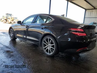2023 Genesis G70 2.0T with VIN KMTG34TA6PU129124, listed as a Copart auction lot 58492934 with 13,407 mi miles and Clean Title. Bid and sale history available at carsss.com. Image 2.