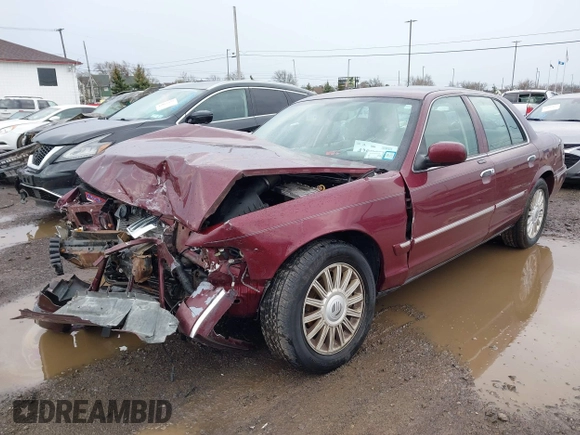 2008 Mercury Grand Marquis LS with VIN 2MEFM75V98X633328, listed as a IAAI auction lot 42084872 with 75,473 mi miles and . Bid and sale history available at DreamBid. Image 17.