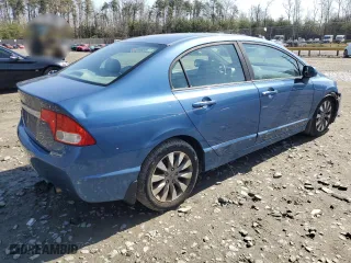 2010 Honda Civic Sdn EX with VIN 19XFA1F8XAE040640, listed as a Copart auction lot 51353125 with 94,156 mi miles and Salvage Title. Bid and sale history available at carsss.com. Image 3.
