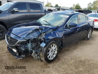 2015 Mazda 6 i Grand Touring with VIN JM1GJ1W59F1197886, listed as a Copart auction lot 67495554 with 74,917 mi miles and Salvage Title. Bid and sale history available at carsss.com. Image 1.
