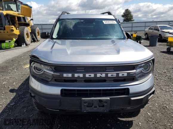 2021 Ford Bronco Sport Big Bend with VIN 3FMCR9B66MRA84822, listed as a Copart auction lot 54583725 with 67,813 mi miles and Salvage title. Bid and sale history available at DreamBid. Image 5.