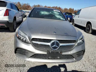 2020 Mercedes-Benz C 300 with VIN WDDWF8EB2LR551876, listed as a Copart auction lot 77541054 with 37,656 mi miles and Salvage Title. Bid and sale history available at DreamBid. Image 5.