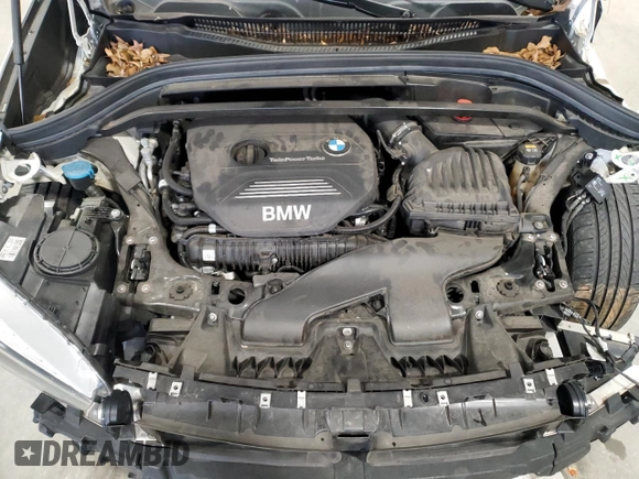2018 BMW X1 sDrive28i with VIN WBXHU7C32J3H43903, listed as a Copart auction lot 45000375 with 76,158 mi miles and Salvage Title. Bid and sale history available at carsss.com. Image 12.