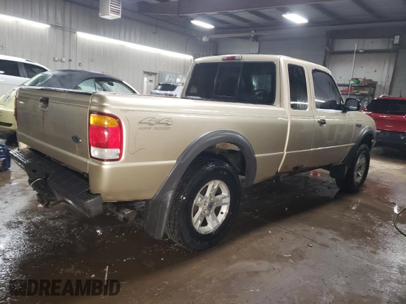2000 Ford Ranger XLT with VIN 1FTZR15X2YTA40163, listed as a Copart auction lot 52516485 with 245,703 mi miles and Salvage Title. Bid and sale history available at carsss.com. Image 3.