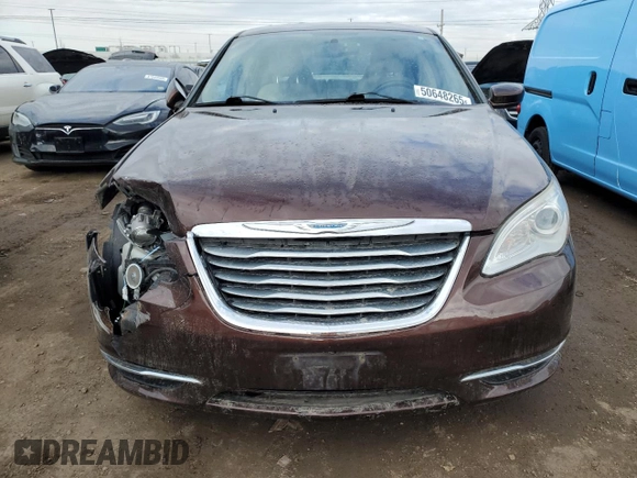 2012 Chrysler 200 Touring with VIN 1C3CCBBG4CN308424, listed as a Copart auction lot 50648265 with 211,411 mi miles and Salvage Title. Bid and sale history available at carsss.com. Image 5.
