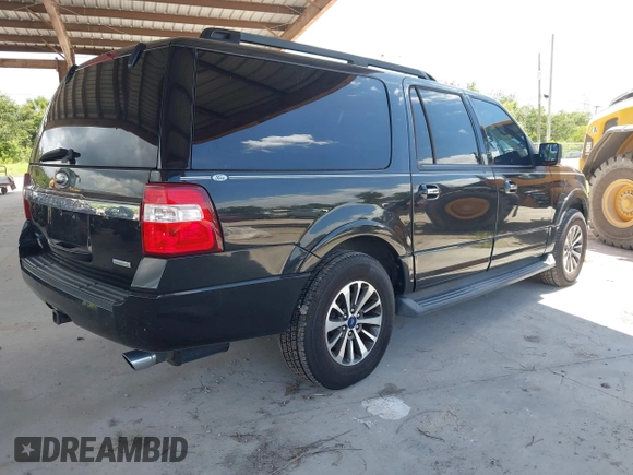 2015 Ford Expedition Max XLT with VIN 1FMJK1HT7FEF33974, listed as a IAAI auction lot 42753155 with 167,145 mi miles and . Bid and sale history available at DreamBid. Image 4.