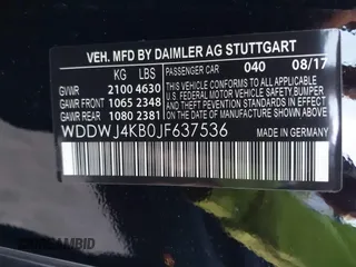 2018 Mercedes-Benz C 300 z VIN WDDWJ4KB0JF637536, wystawiony jako IAAI lot #40845998 z przebiegiem 49 846 mil mil oraz . Historia ofert i sprzedaży dostępna na DreamBid. Obrazek 9.