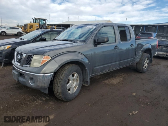 2007 Nissan Frontier SE with VIN 1N6AD09W27C466003, listed as a Copart auction lot 43709795 with 227,020 mi miles and Salvage Title. Bid and sale history available at carsss.com. Image 1.
