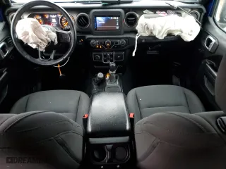 2018 Jeep Wrangler Unlimited Sport S with VIN 1C4HJXDG8JW285142, listed as a Copart auction lot 44573915 with 67,608 mi miles and Salvage Title. Bid and sale history available at carsss.com. Image 8.