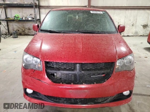 2015 Dodge Grand Caravan SXT with VIN 2C4RDGCG6FR685486, listed as a Copart auction lot 49596715 with 185,444 mi miles and Salvage Title. Bid and sale history available at DreamBid. Image 5.