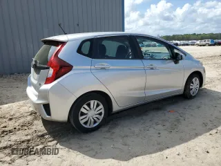 2016 Honda Fit LX with VIN JHMGK5H52GX039470, listed as a Copart auction lot 51594595 with 0 mi miles and Salvage Title. Bid and sale history available at carsss.com. Image 3.
