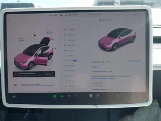 2024 Tesla Model Y with VIN 7SAYGDED2RF017448, listed as a IAAI auction lot 41597056 with 9,702 mi miles and . Bid and sale history available at DreamBid. Image 18.