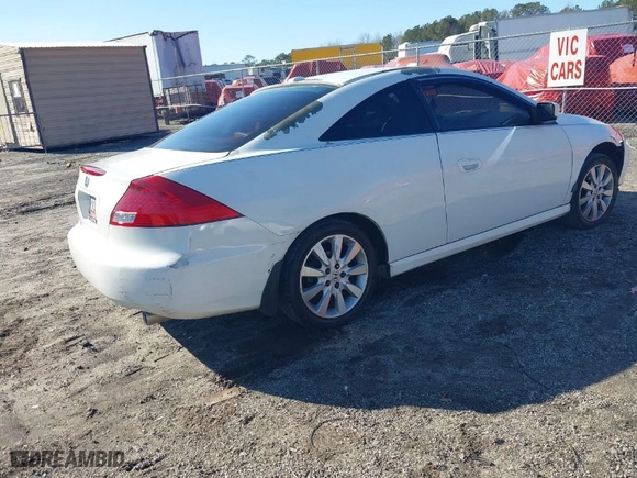 2007 Honda Accord Cpe EX-L with VIN 1HGCM82627A007457, listed as a IAAI auction lot 41498298 with 243,517 mi miles. Bid and sale history available at carsss.com. Image 4.