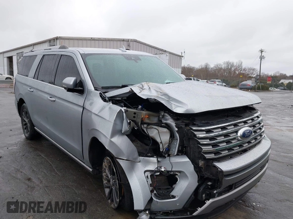 2020 Ford Expedition Max Limited with VIN 1FMJK1KT7LEA04464, listed as a IAAI auction lot 41485527 with 131,398 mi miles and . Bid and sale history available at DreamBid. Image 1.