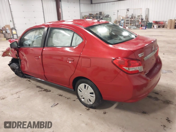 2020 Mitsubishi Mirage ES z VIN ML32F3FJXLHF00235, wystawiony jako IAAI lot #41961200 z przebiegiem 39 066 mil mil oraz . Historia ofert i sprzedaży dostępna na DreamBid. Obrazek 3.