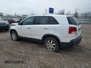 2011 Kia Sorento LX with VIN 5XYKTCA1XBG055187, listed as a Copart auction lot 53516875 with 153,356 mi miles and Salvage Title. Bid and sale history available at carsss.com. Image 2.