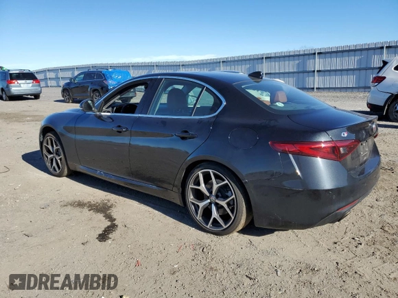 2019 Alfa Romeo Giulia with VIN ZARFANAN6K7605588, listed as a Copart auction lot 37003413 with 51,843 mi miles. Bid and sale history available at carsss.com. Image 2.