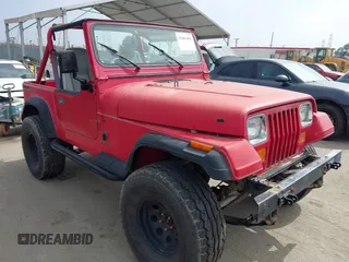 1990 Jeep Wrangler S with VIN 2J4FY19E3LJ555017, listed as a IAAI auction lot 42461401 with 176,960 mi miles and . Bid and sale history available at DreamBid. Image 1.