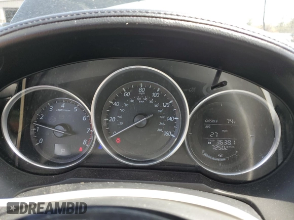 2016 Mazda Mazda6 i Touring with VIN JM1GJ1V56G1475081, listed as a Copart auction lot 54123615 with 72,502 mi miles and Salvage Title. Bid and sale history available at carsss.com. Image 9.