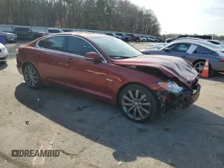 2010 Jaguar XF Premium Luxury with VIN SAJWA0GB9ALR77234, listed as a Copart auction lot 48592735 with 141,164 mi miles and Salvage Title. Bid and sale history available at carsss.com. Image 4.