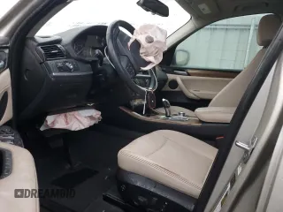 2013 BMW X3 xDrive28i with VIN 5UXWX9C58D0D06257, listed as a Copart auction lot 78524724 with 125,164 mi miles and Salvage Title. Bid and sale history available at carsss.com. Image 7.